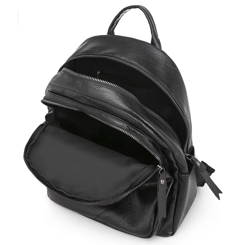 Новый дизайнерский синий лоскутный Противоугонный рюкзак Ms.