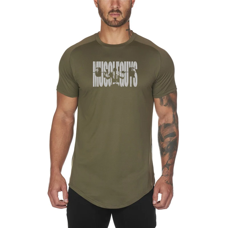 Брендовые мужские модные рубашки с коротким рукавом сетчатая повседневная