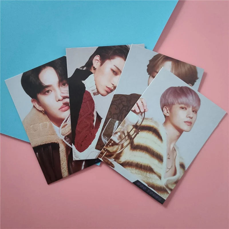 8 шт./компл. Фотокарта Kpop ATEEZ открытка TREASURE EP.FIN все в действие альбом фото карта KPOP
