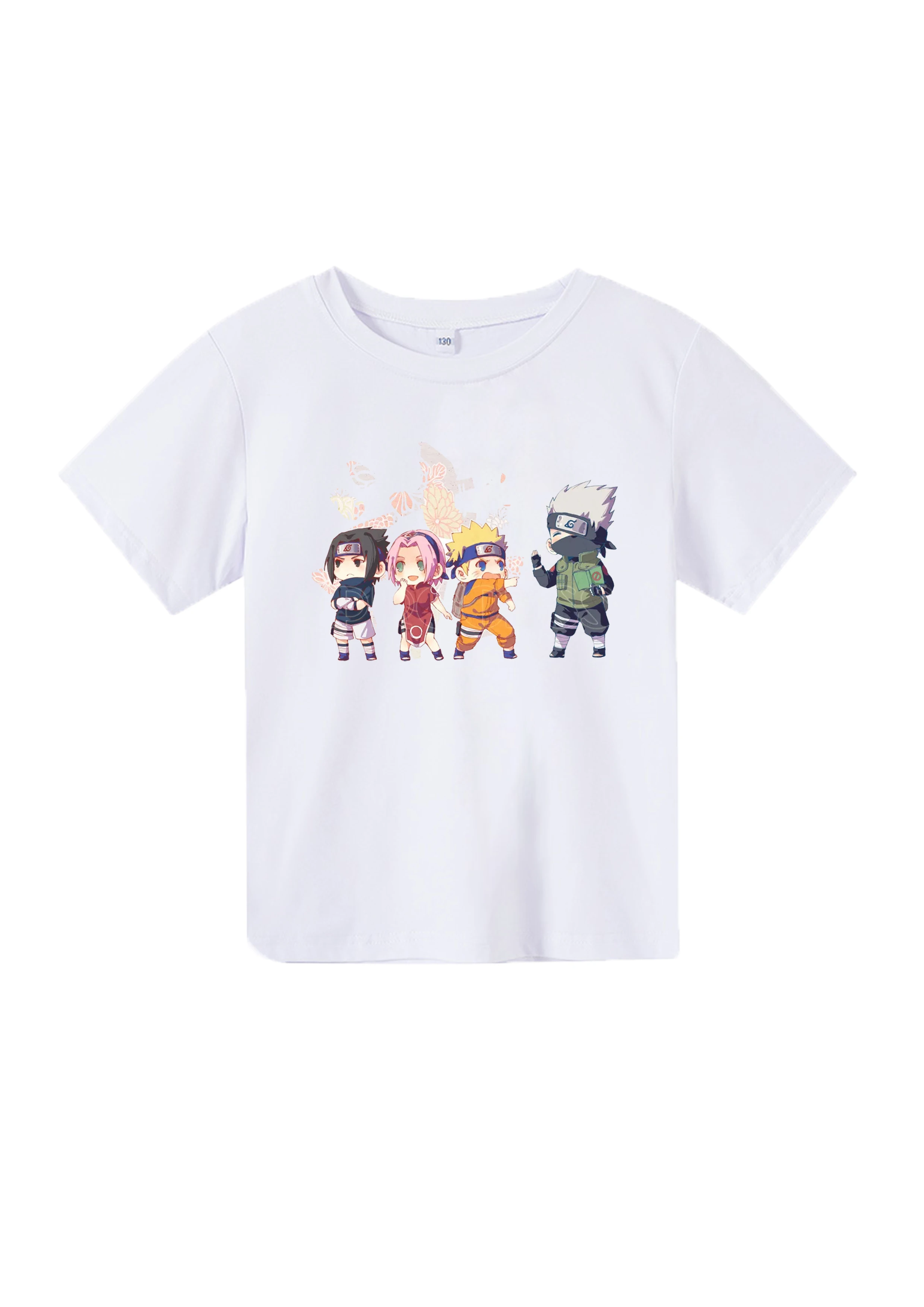 

the seven class short sleeve and cotton cool na ruto Anime t-shirts, 2021 Summer Children's clothing, Tops for girls and boys