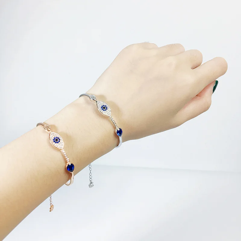 Женский браслет-Амулет из серебра 925 пробы с цирконом | Украшения и аксессуары