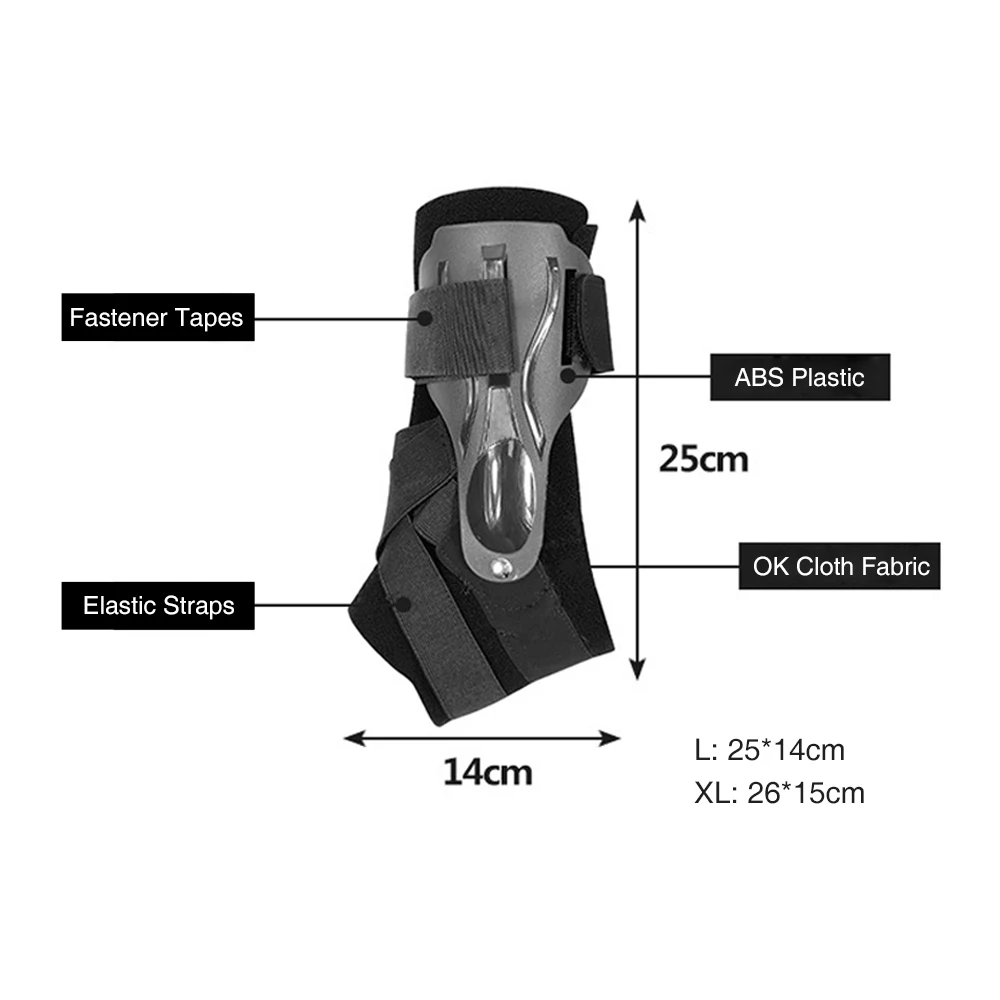 

1PCS Compression Ankle Support Adjustable Foot Brace Plantar Fasciitis Dorsal Foot Protection Guard Band Foot Pain Relief