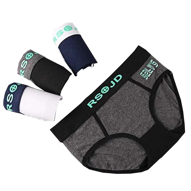 

HaleyChan Fashion Boyshort 3 Pack Boxer Briefs Tomboy Trans Lesbian Transgender Women Safety Underwear Cotton Mid-Rise Panties