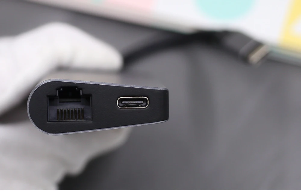 Pingle 7 в 1 USB3.0 концентратор USB-C HDMI 4K гигабитный Ethernet Rj45 адаптер USB SD/TF кардридер для MacBook Pro iPad type-C концентратор Hdmi