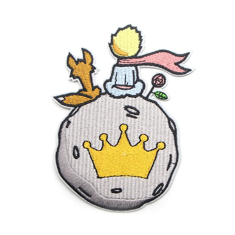 Вышитые Мультяшные нашивки Little prince термоклейкие Швейные значки для Джерси шляпы