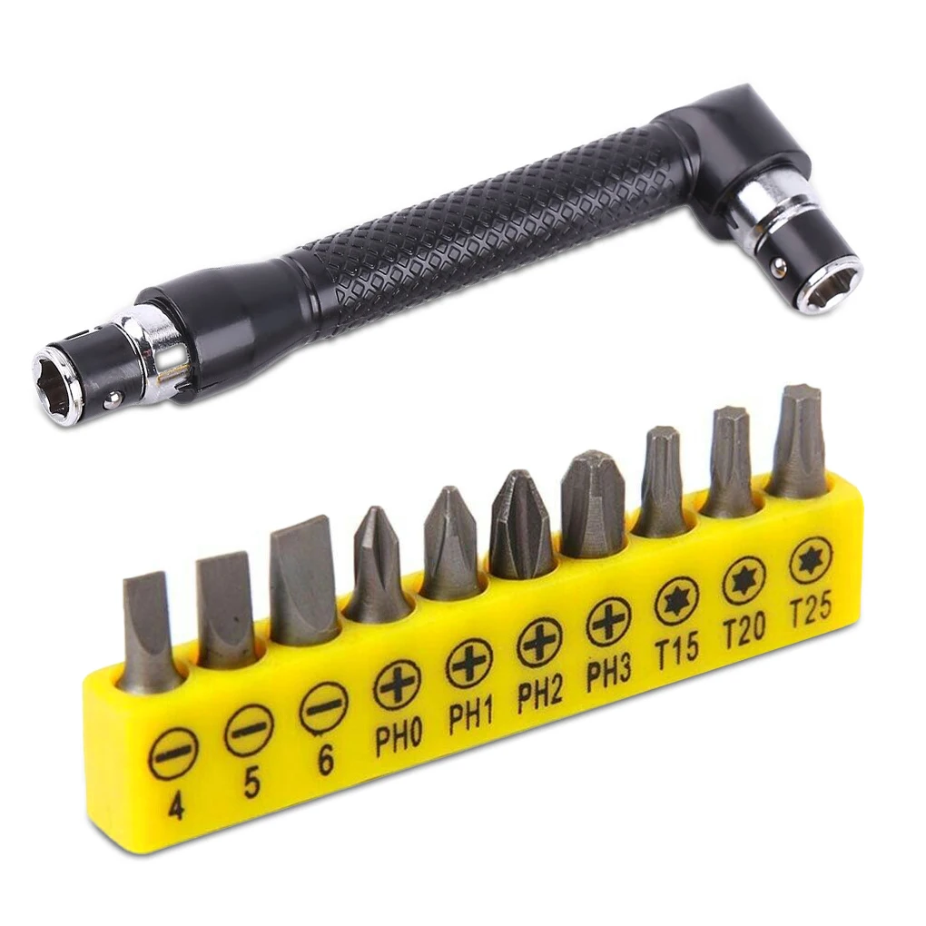 

Socket Wrench L-shaped Double Head 25.21mm Screw Driver Bits Sleeve Holder Portable Bolt Box Spanner Home Repairing Tool 10pcs
