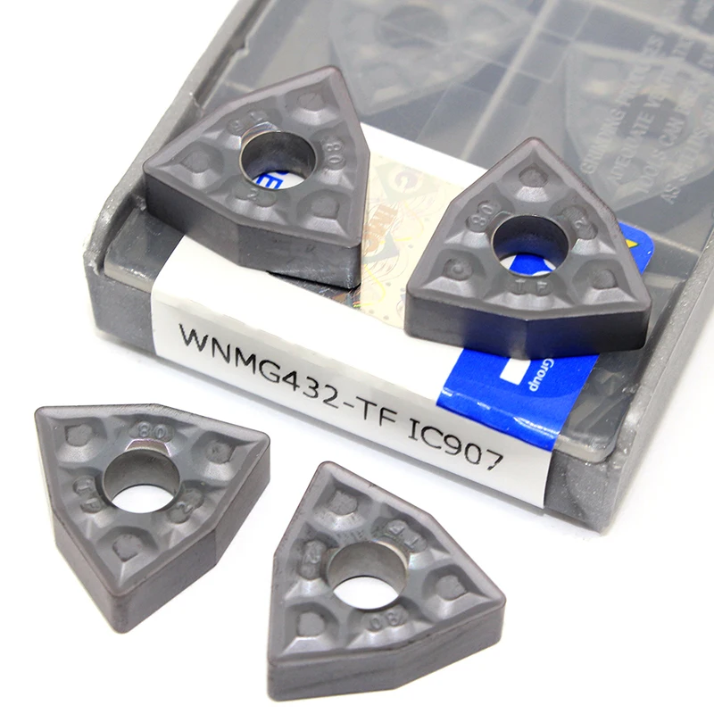 WNMG080408 TF IC907 IC908 WNMG432 External Turning Tool WNMG 080408 Carbide inserts Lathe Cutter Cutting CNC Tools Tokarnyy | Инструменты