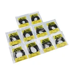 Комплект уплотнительных колец для часов, универсальные водонепроницаемые гайки из черной резины, 500 шт.