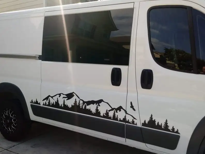 

Trees Banner Vinyl Decal