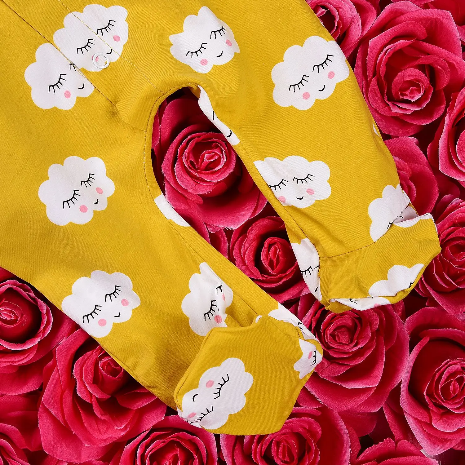 Облако Детские ползунки с рисунком Спортивный костюм для малышей длинным