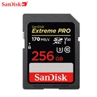 Карта памяти Sandisk Extreme Pro Sdhcsdxc, флеш-карта C10 U3 V30 Uhs-i для камер, 32 Гб 64 Гб 128 ГБ 256 ГБ