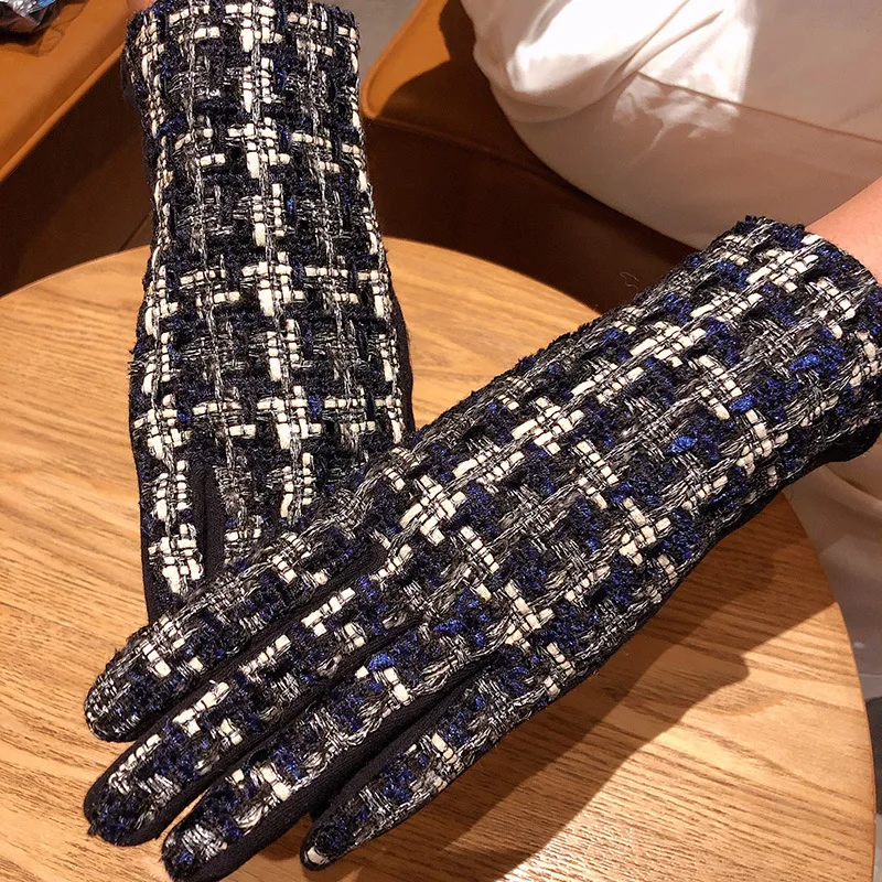 Перчатки женские из 2019 шерсти с бархатной подкладкой | Аксессуары для одежды