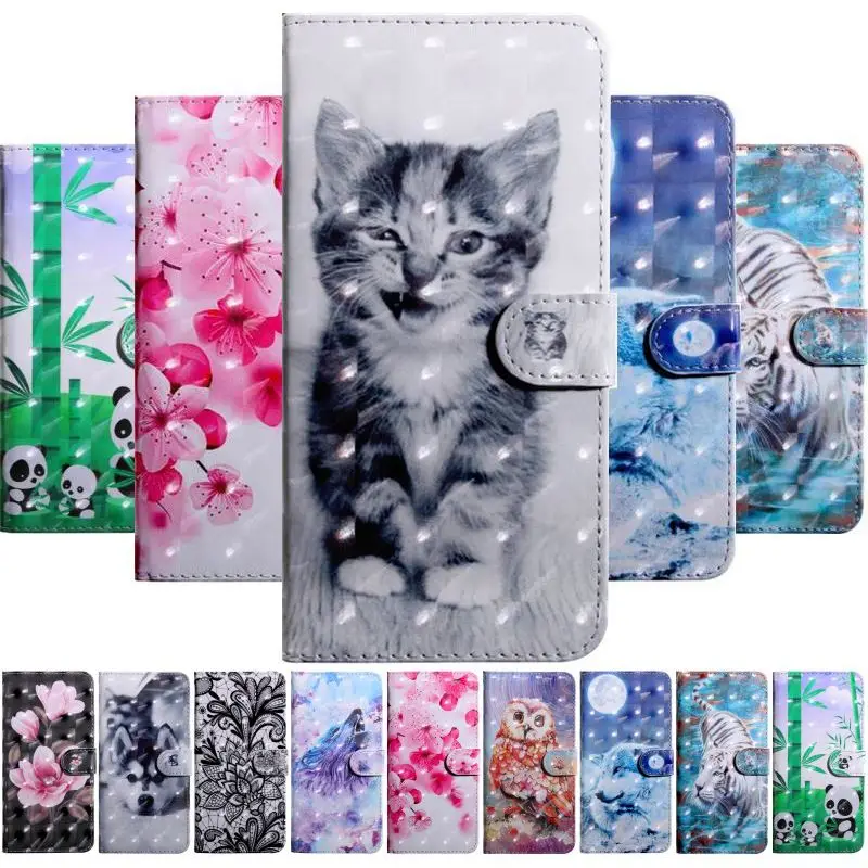 Fundas для Xiaomi Play 8 Lite 5X 6X A1 A2 F1 Redmi 4X 5 Plus 6A Note 4 5A 6 Pro S2 Y1 Y2 Capa стоячий чехол со слотом