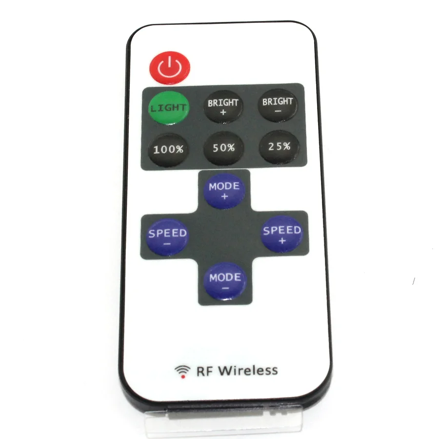 12V диммер контроллер светодиода 11key AC/DC 12 24 V пульт дистанционного управления для