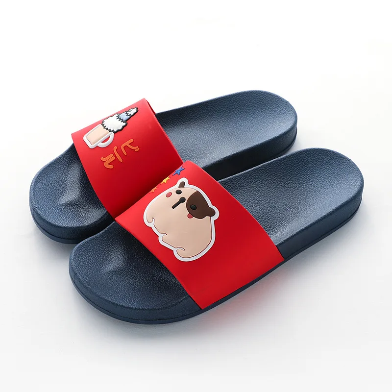 

Slippers Female Bathroom Antiskid Bath Lovely Couple Home Men Wear Beach Slippers Home Slippers Slippers Men Shoes Men