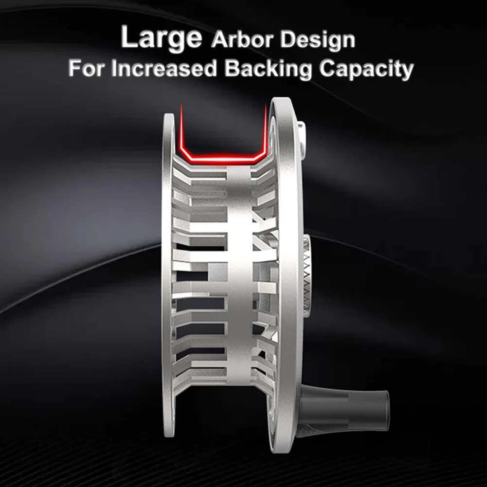 

1pcs Waterproof Fly Fishing Reel 5/6WT 7/8WT Detachable Fishing Wheel Carbon Fiber + Aluminum Alloy Fly Reel Pesca Iscas Tackle