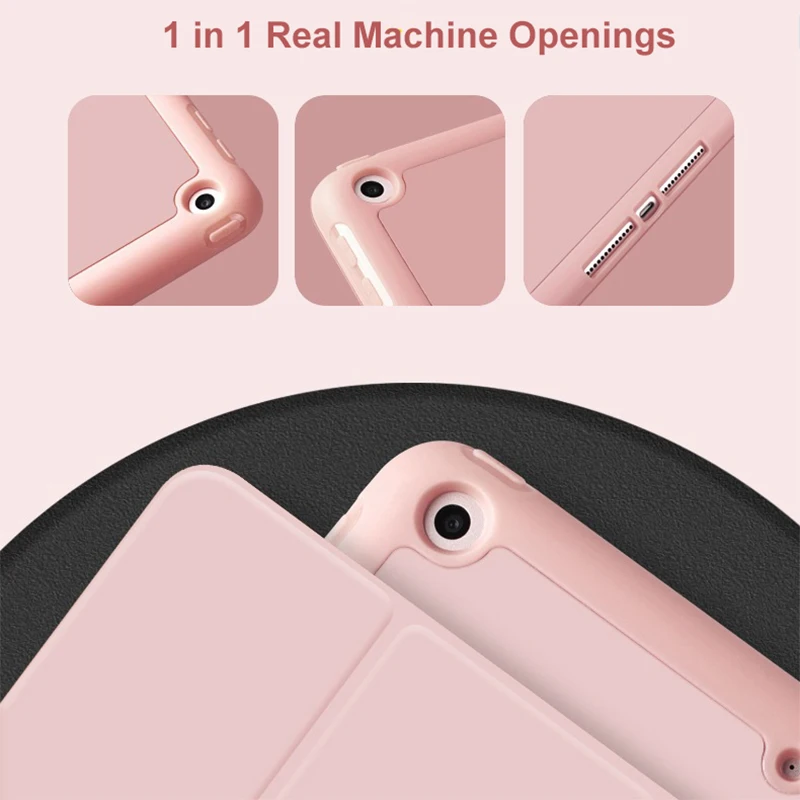 Для ipad Air 3 10 5 дюйма 2019 силиконовый чехол с держателем для карандашей умный
