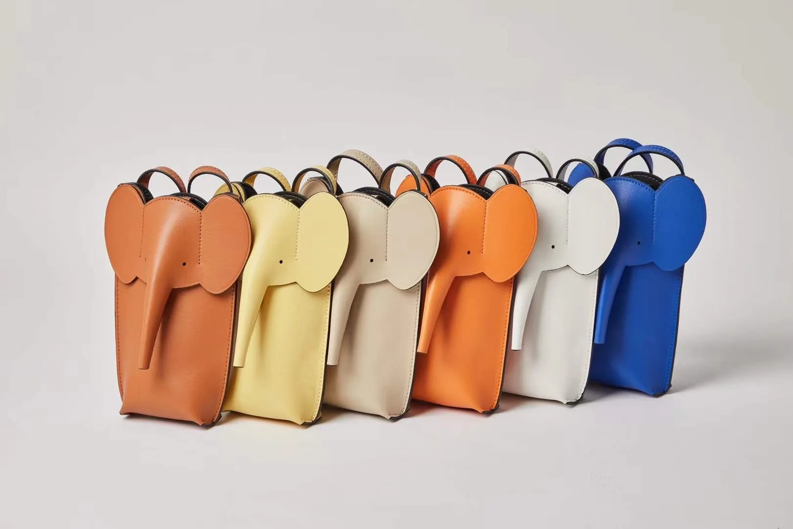 Женская сумка-Кроссбоди из натуральной кожи со слоном |