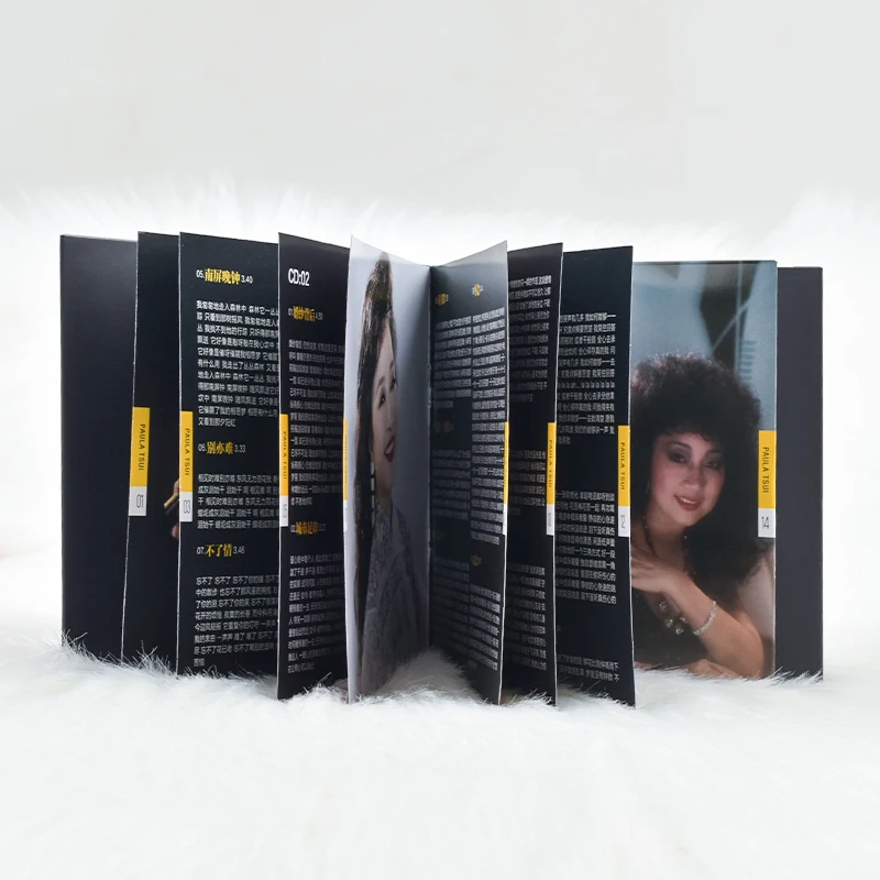 Китайские виниловые пластинки 12 см CD-диск Паула Цуй Сюй сяофэн Китай женская