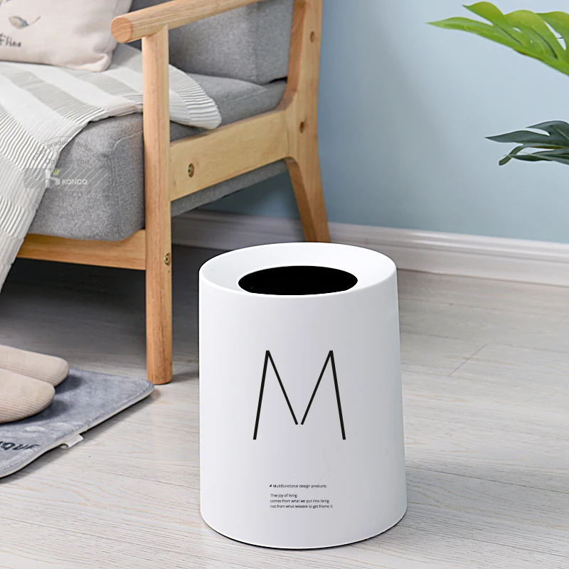 Контейнер для мусора Konco двухслойная мусорная корзина кухни и ванной | Дом сад