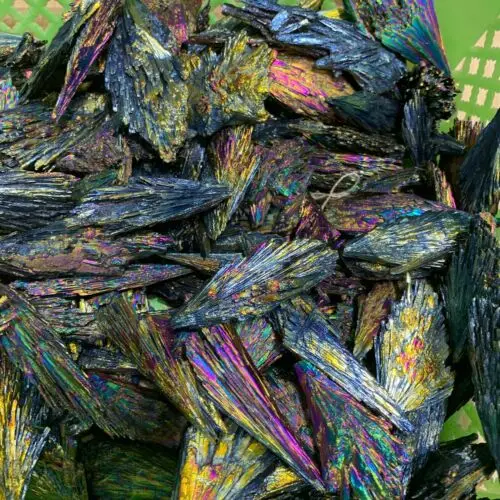 

Electroplate colorful industry cluster quartz crystal specimen healing 1000g