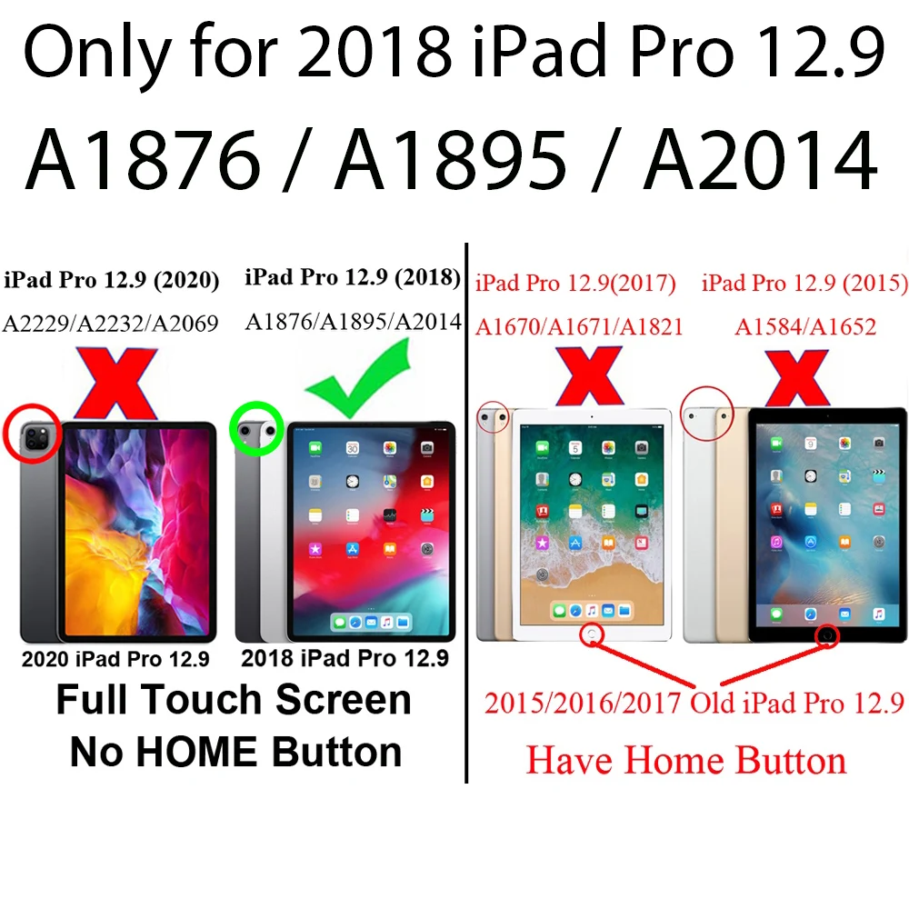 Закаленное стекло для iPad Pro 12 9 2018 9H защита экрана iPadPro дюйма A1876 A1895 A2014 a53 Защитная