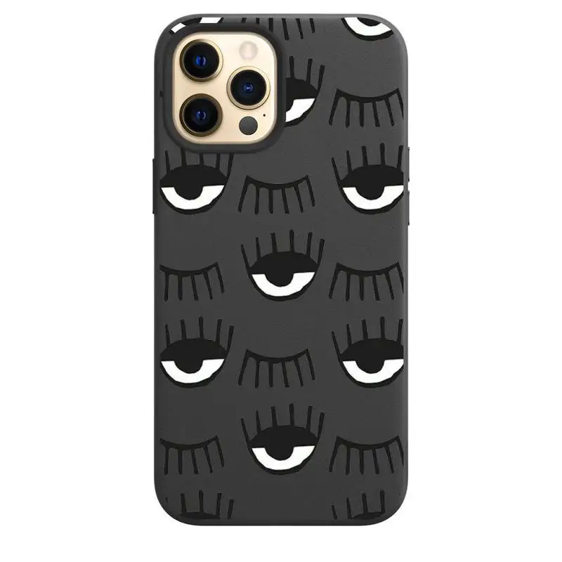 hot ferragnies eyes chiara phone case for iphone 7 8 plus xr se 2020 for iphone 13 12 11 pro x xs max silicone cover free global shipping
