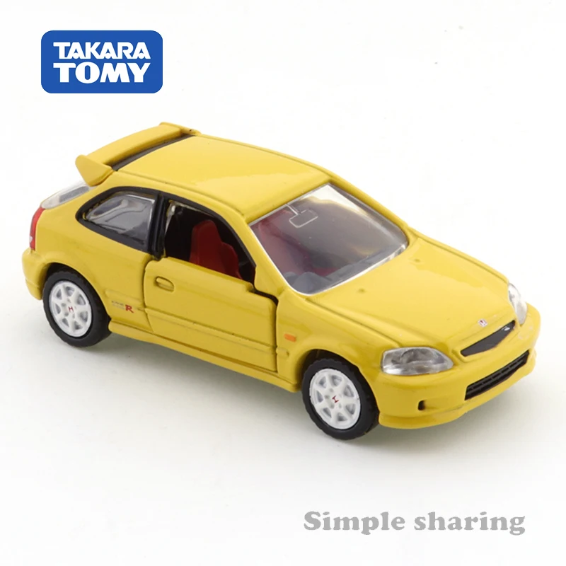 Takara Tomy Tomica Premium No. 37 Honda Civic Type R 1st Edition 1/62 автомобильные популярные детские игрушки