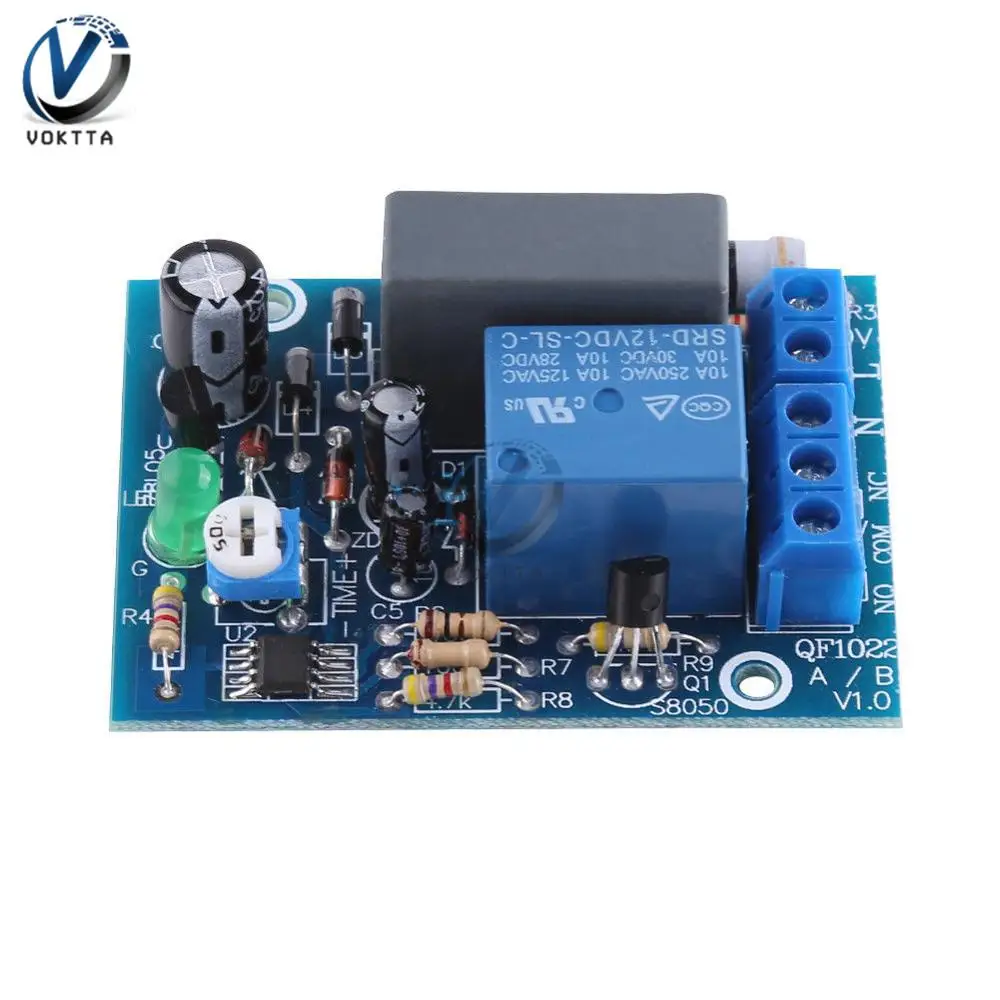 Реле времени с задержкой 220 В переменного тока модуль переключателя