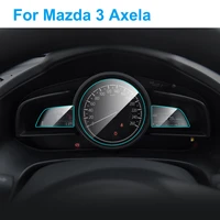 car instrument panel screen protector for mazda 3 axela interior car dashboard membrane protective tpu film auto accessories
