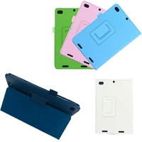auto wake up fold smart magnetic tablet shell cover case pu leather conque for xiaomi mipad 2 3 8 0 kids tablet accessories hot