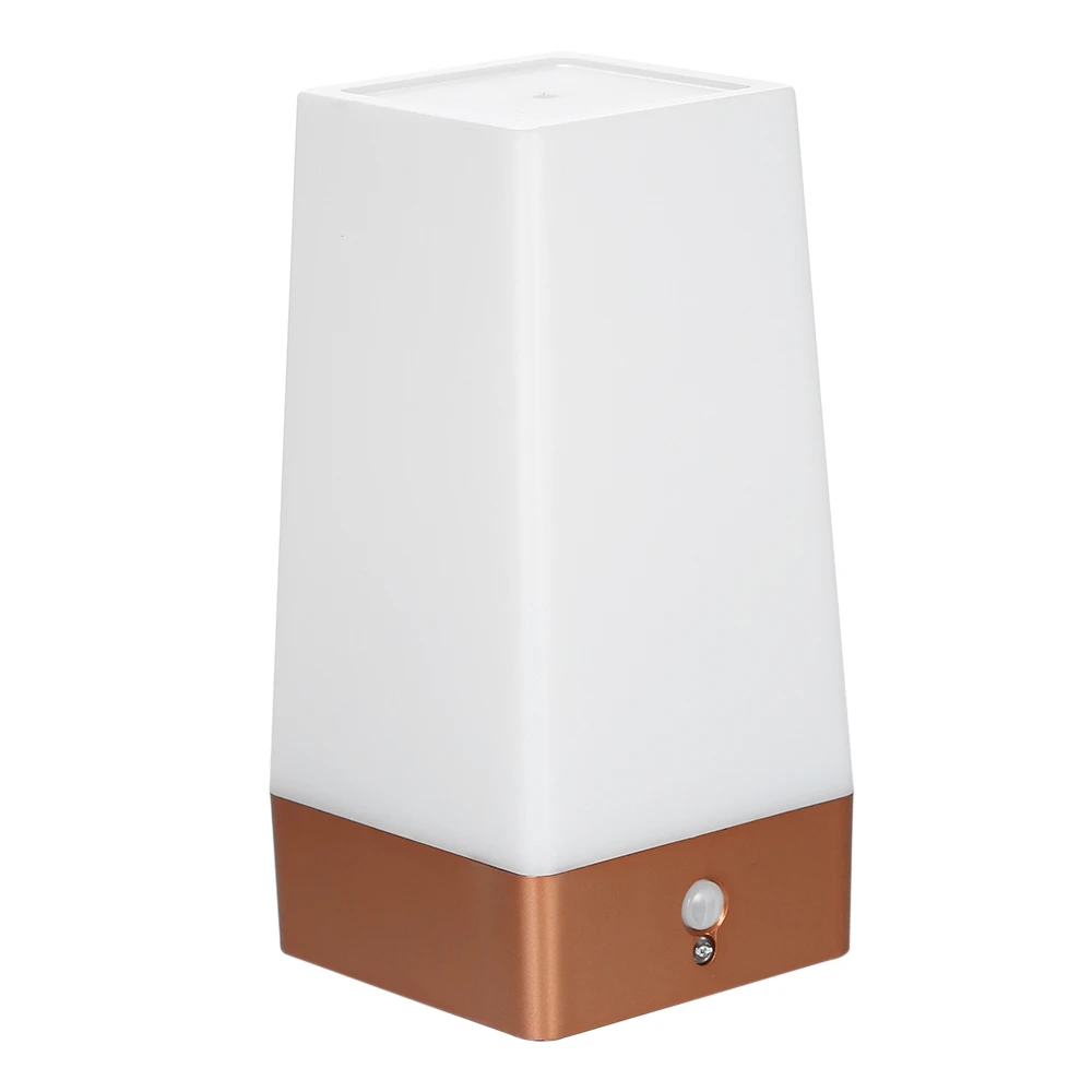 Настольный PIR датчик движения светодиодный ночник портативный без батареи для