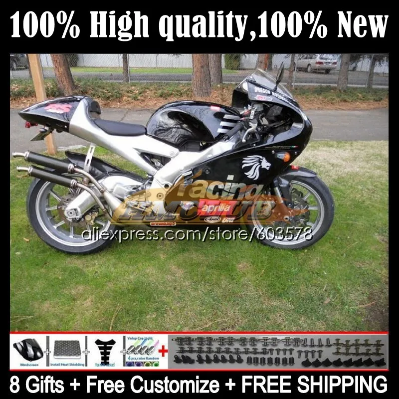 

Kit For Aprilia RS-250 RSV250 RSV250RR RS250R 95-97 59CL.13 RSV 250 RR RS250 1995 1996 1997 RS 250 95 96 97 Fairing Stock black