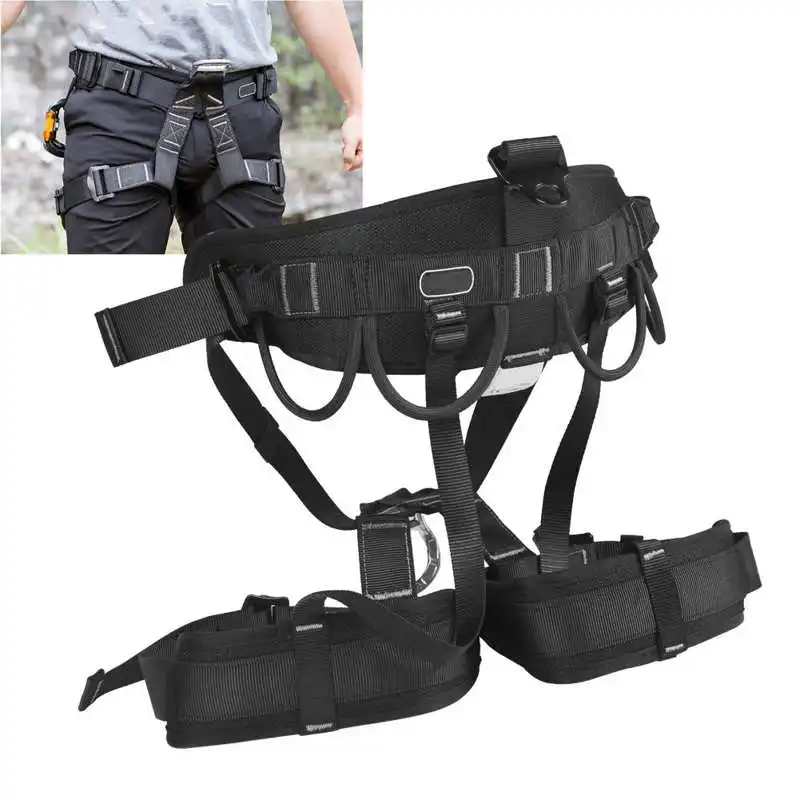 

Outdoor Climbing Fall Waist Hip Protection Harness Belt High-Altitude Safety Belt Half Body Safety Belt