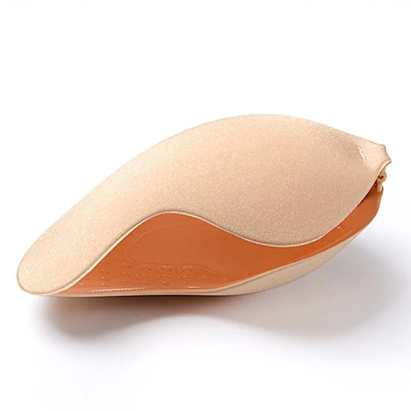 Женские самоклеящиеся невидимые вкладыши для бюстгальтера пуш-ап без бретелек