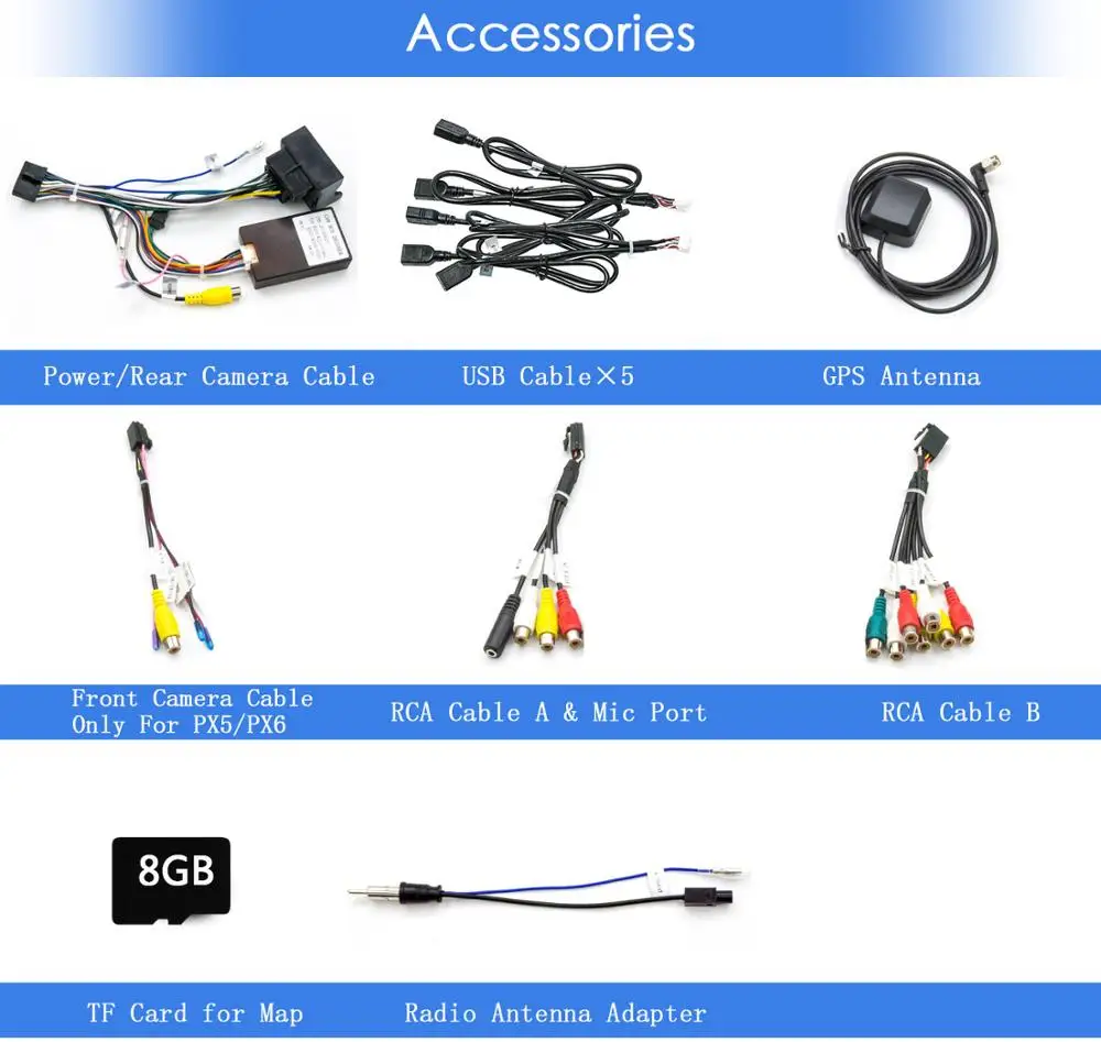 Автомобильный DVD-плеер с 5 USB-портами восьмиядерным процессором Android 9 0 4 Гб ОЗУ для