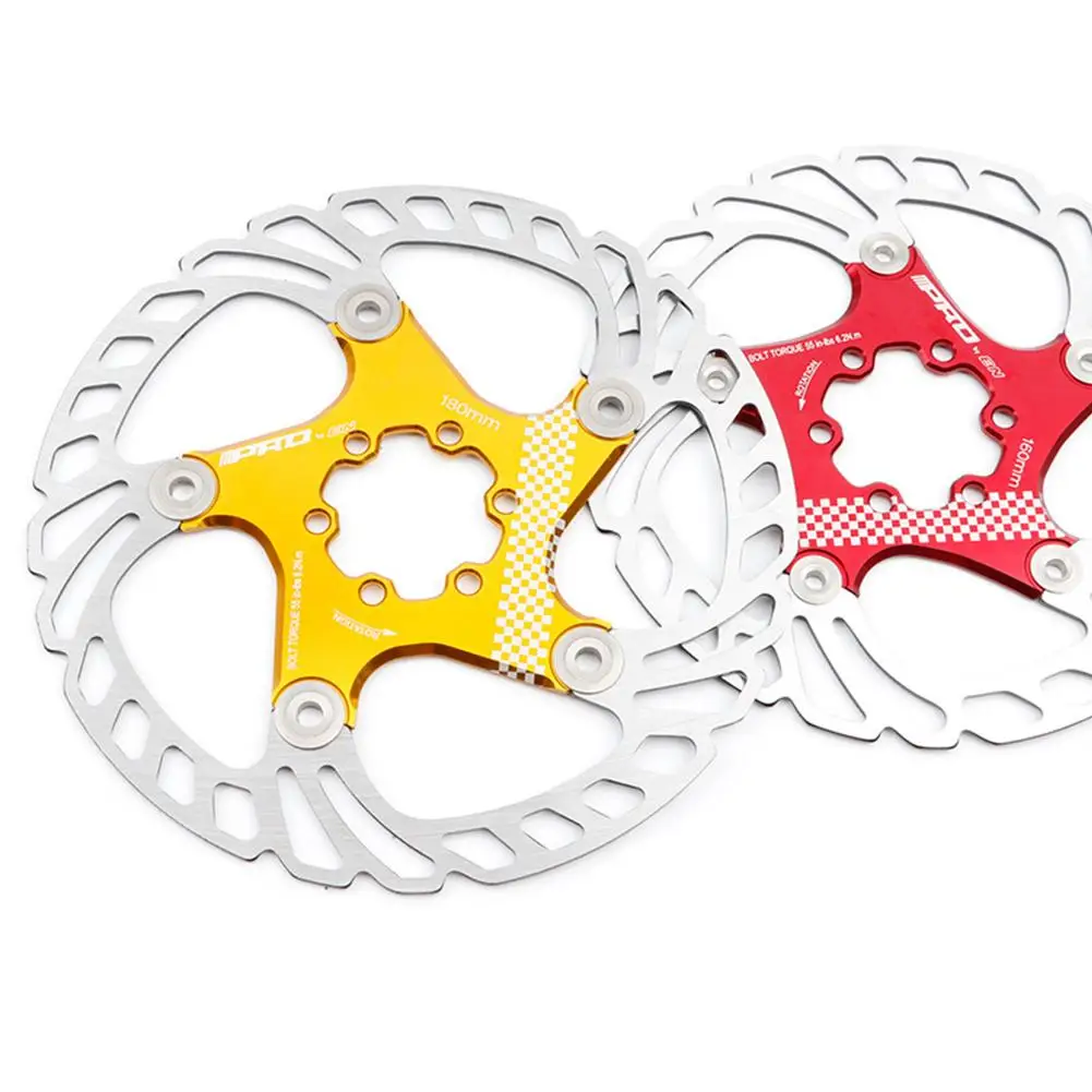 

MTB 140/160/180/203mm Bicycle Brake Disc Road Floating Bicycle Brake Six Nail Disc for Mountain Bike Brake Rotors MTB Bike Parts
