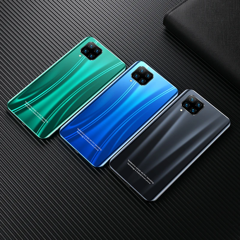 

6.3 inch P40 Network Free Shipping 10-core 128 GB 256 GB Smart Phone Black Blue Green Fullscreen Dual Camera Mobile Phone