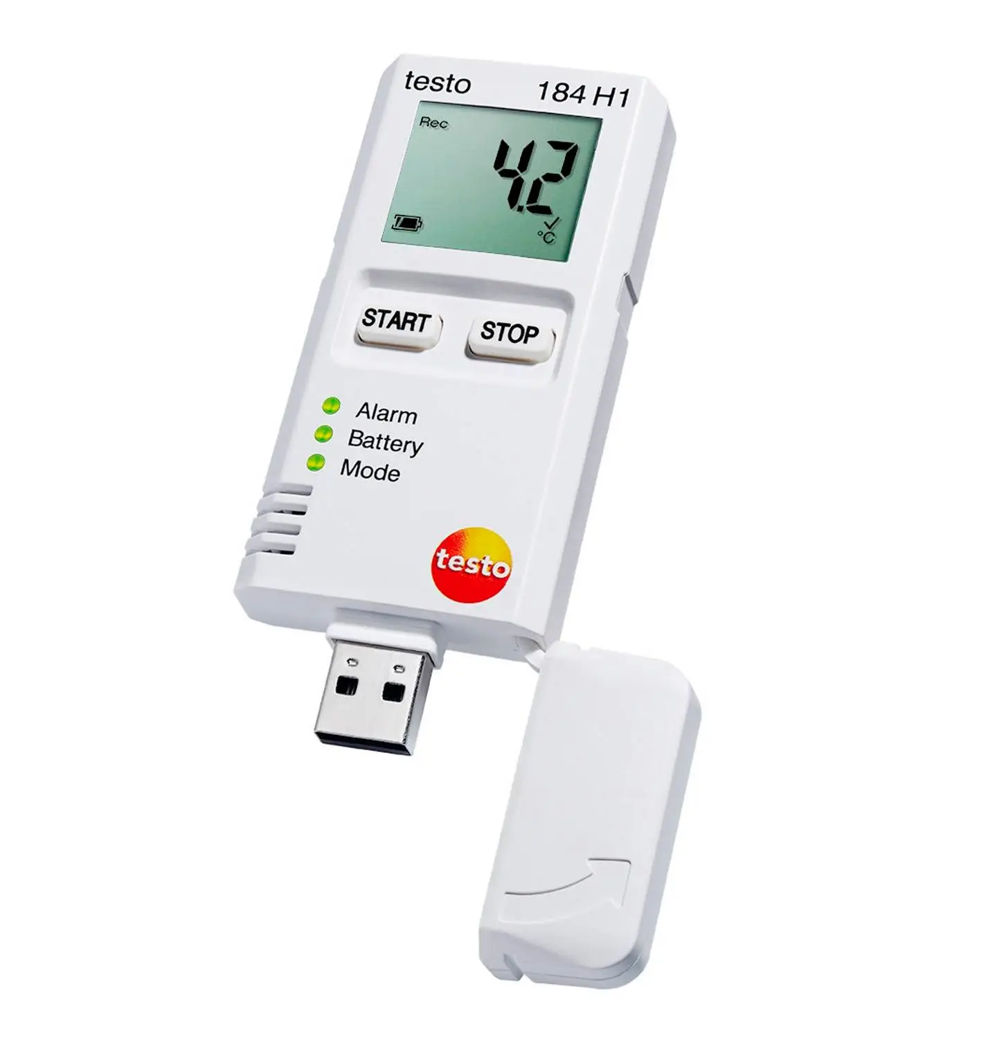 TESTO 184-H1 регистратор данных о влажности и температуре воздуха для мониторинга