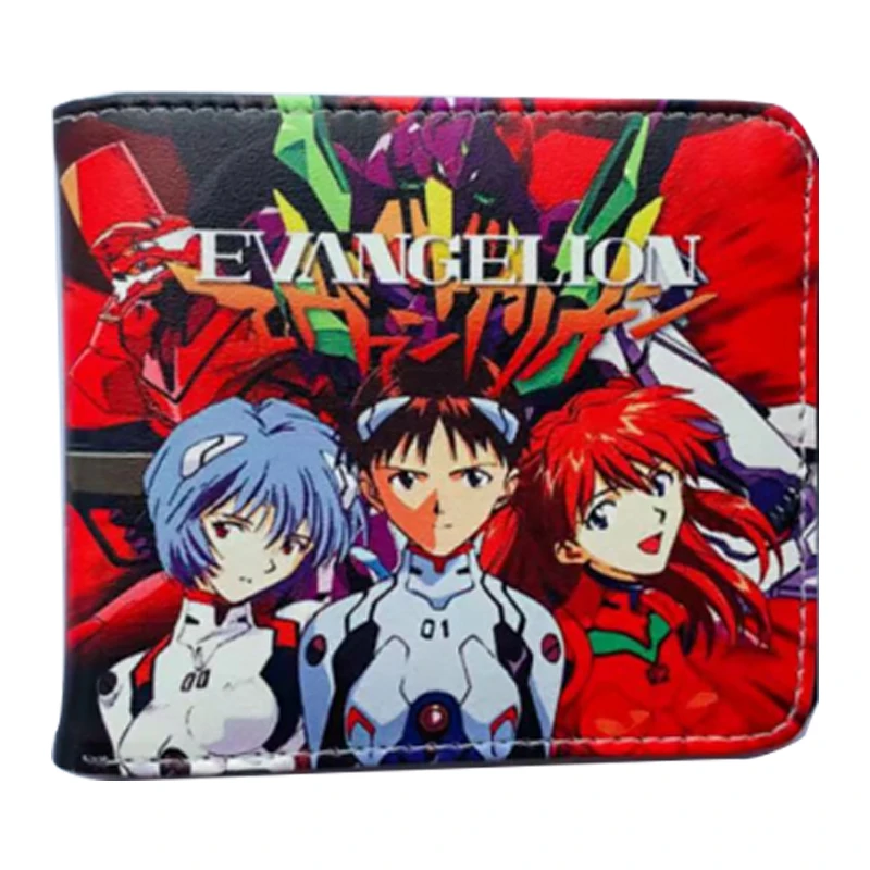 Новый аниме Neon Genesis Евангелион Eva студенческий кошелек Ayanami ei для девочек короткий