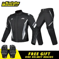 men motorcycle jacket moto clothing riding pants windproof motorbike body armor moto jacket pant protection gear all season