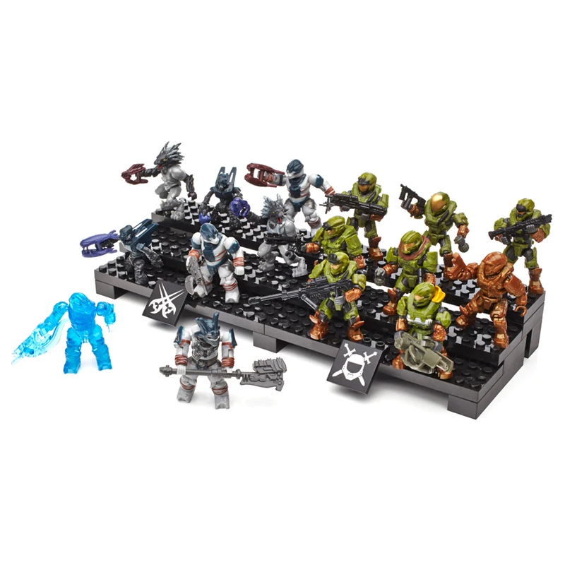 Строительные блоки Mega Bloks 220 Halo CNH01 Outlands плинтус строительные игрушки|Игрушечные