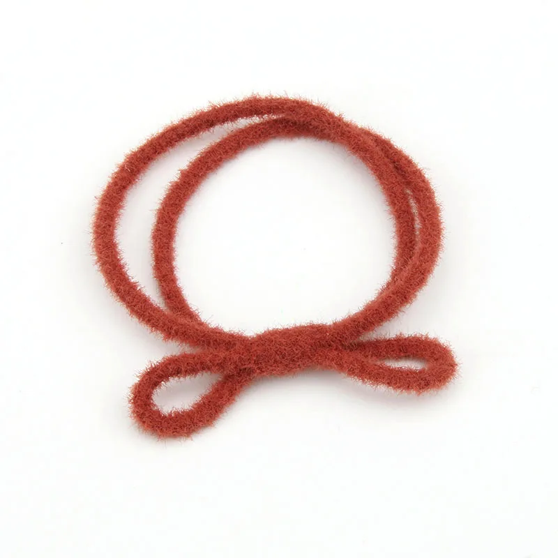 Резинка для волос с кроличьими ушками плюшевая повязка Веревка Сладкий бант |