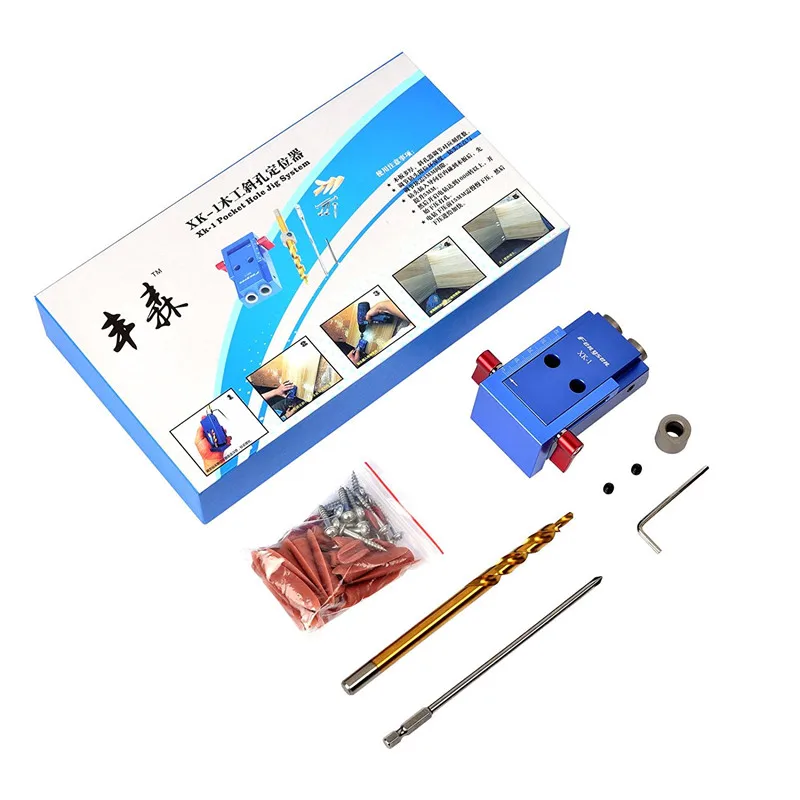 Карманный мини набор для зажима отверстий деревообработки и столярных работ + 9 5