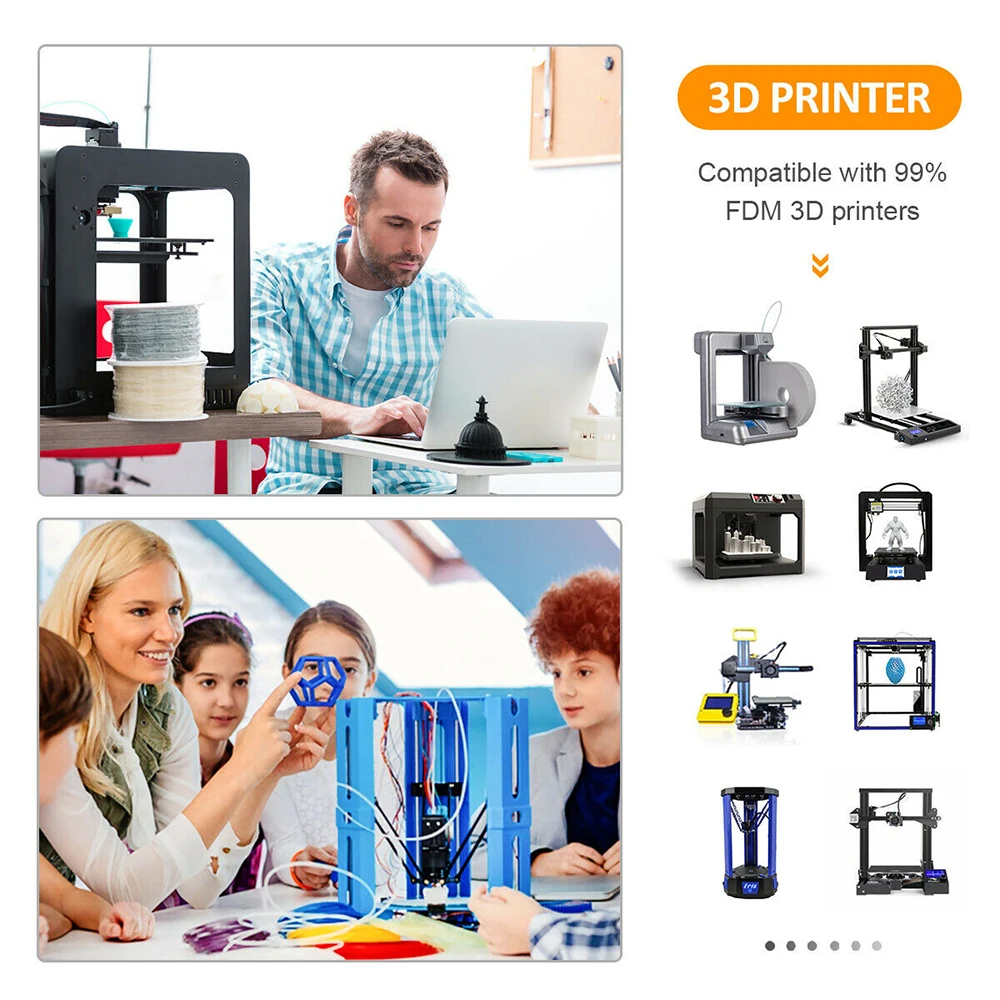 

TPU Filament 1.75mm 0.5kg High Accuracy Flexible TPU 3D Printer Filament for Printing Keyrings Insoles Mobile Phone Cases