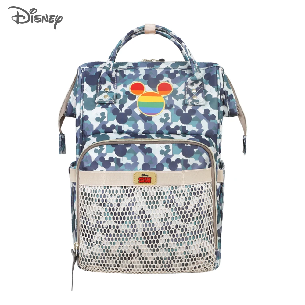 Рюкзак для подгузников disney, сумка для подгузников с изоляцией от USB, сумка для подгузников с Минни и Микки, большая емкость, сумка для путешествий, Оксфорд, для кормления ребенка, сумка для мам