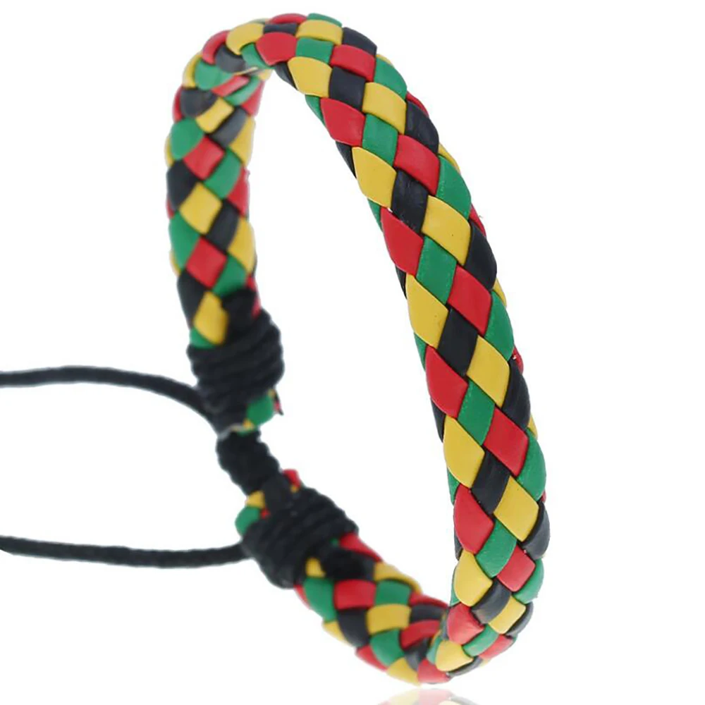 Лидер продаж 2019 креативный плетеный браслет из искусственной кожи