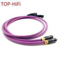 top hifi pair wbt 0144 2rca male to 2xlr female cable xlr balanced reference interconnect audio cable with xlo htp1 cable