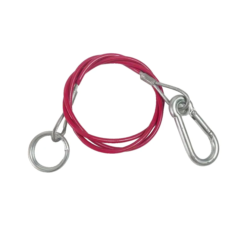 

EGO TRAILER 1 Metre Ring Trailer Caravan Brake Away Breakaway Safety Cable Braked Hitch