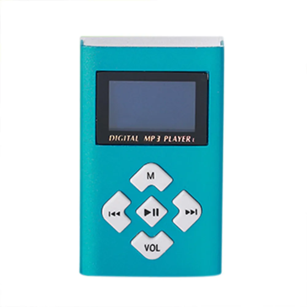 Mp3 плеер Usb Мини MP3-плееры с ЖК-экраном Поддержка 8 Гб Micro Sd Tf карта спортивная мода
